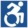 dynamic wheelchair symbol