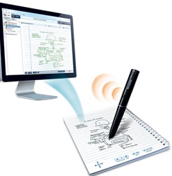 Echo Smratpen transferring notebook to computer