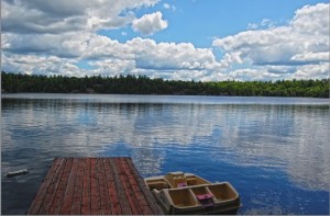 Lake scene